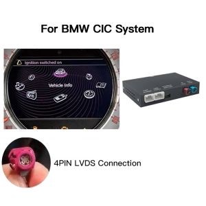 2025 NEW Wireless CarPlay Android Mirror For Mini CIC R55 R56 R57 R58 R59 R60 R61 Hardtop Countryman Cooper Clubman