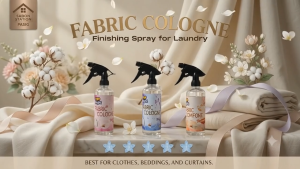 LINEN FINISHING SPRAY (FABRIC COLOGNE SPRAY) FOR CLOTHES BEDDINGS CURTAINS AND LAUNDRY
