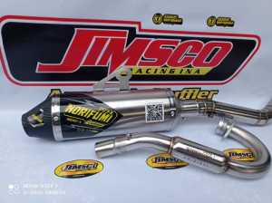 Knalpot Norifumi Roket 4 KLX D-Tracker150 CRF 150 WR155 Viar cross 150 dan bisa modif trail