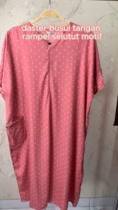 Daster faren / daster busui selutut lengan rempel pendek motif / daster tangan pendek / Daster motif / Daster busui / Daster kekinian / Daster lengan pendek / Daster motif / Daster Rayon / Daster viral