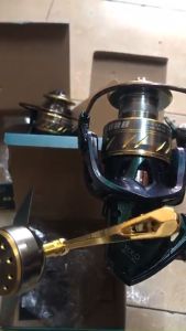 máy câu cá kim loại tay quay inox hãng YOLO BG và YOLO BF máy câu quay rất êm bền tải cá 1 đến 15kg thoải mãi