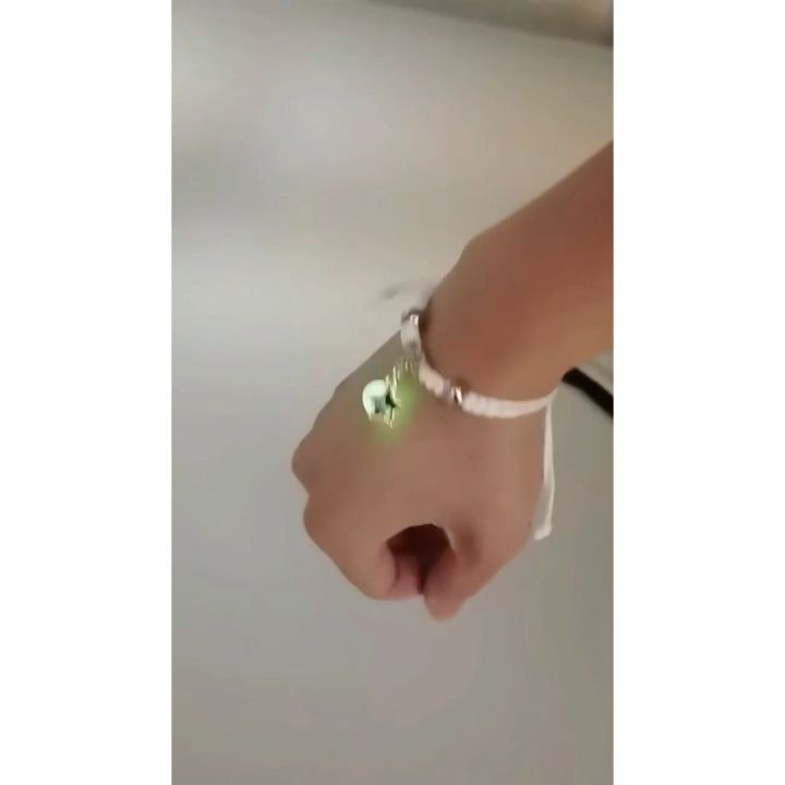 Set 2 Vòng Tay Nam Châm Dạ Quang Có Thể Điều Chỉnh Cho Cặp Đôi / Bạn ...