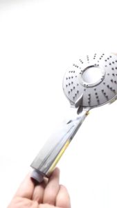 Hand Shower 1 Set Kran+Selang Kamar Mandi Bahan Stainless Dan Abs Chrome HS-148 + G-6 + JS-20