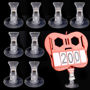【On Sale】5Pcs Plastic Shelf Clamp Price Label Tag Advertising Clips Holders Sign Display