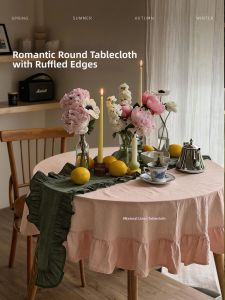 Elegant French Style Tablecloth for Dining Tables