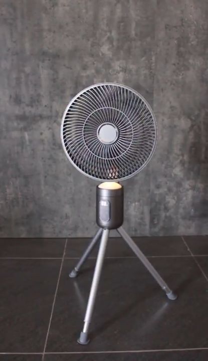 Quạt tích điện đa năng Kalpen thương hiệu Đức, Quạt tuần hoàn không khí đa năng 8 cấp độ, động cơ DC siêu bền