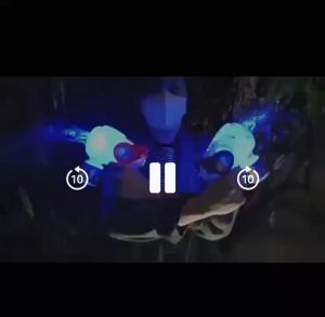 Childrens fully automatic electric bubble gun handheld bubble blowing machine boy girl gift