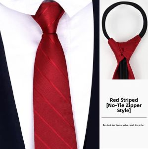Mens Business Formal No-Tie Wedding Groom Shirt 8cm