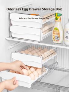 Egg Storage Box Drawer Organizer