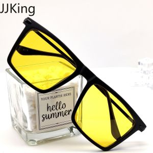 Jjking แว่นตากันแดดแบบโฟโตโครมิกสำหรับผู้ชายแว่นตากันแดดการมองเห็นได้ในเวลากลางคืนเฟรมขนาดใหญ่โลหะทรงสี่เหลี่ยมแว่นโพลารอยด์ป้องกันแสงสะท้อน2023ดีไซน์ยูนิเซ็กส์คลาสสิค