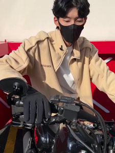 ถุงมือ แบบ 2 นิ้ว หน้าจอสัมผัส กันน้ํา กันลม ให้ความอบอุ่น เหมาะกับฤดูหนาว สําหรับผู้ชาย และผู้หญิง ขี่จักรยานยนต์ ตกปลา กีฬากลางแจ้