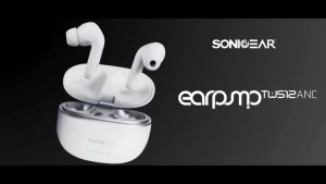SonicGear Earpump TWS 12 Active Noise Cancelling Bluetooth Earbuds | 32 Hour Play Time | Powerful Bass