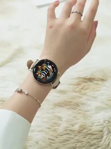Slim Leather straps For Samsung Galaxy watch 7/FE/6/5/5 pro/4 Classic/active 2 20mm 22mm sport bracelet Huawei watch GT 4-3 band