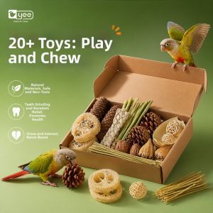 Yee | Bird Cage Toy Set Stress Relief Teething