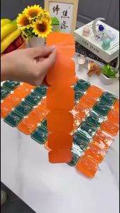 {4pcs} Light luxury six-link hook strong adhesive multifunctional traceless adhesive hook door back cap kitchen轻奢六连挂钩