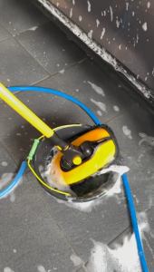 Lap Sikat Mobil Telescopic Microfiber Alat Bantu Cuci Atap Mobil Gagang Adjustable