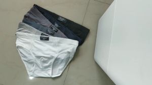 กางเกงในชาย จำนวน 1 ตัว กางเกงในผู้ชาย กางเกงใน ผ้านิ่ม ขอบย่น #8812