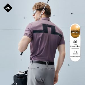 J.Lindeberg | Summer Couple Sun Protection Slim Fit Golf POLO Shirt