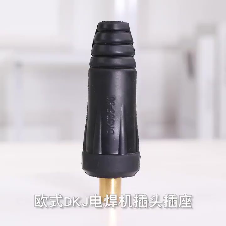 Standard Process Welding Cable Connector Threaded Plug and Socket Set