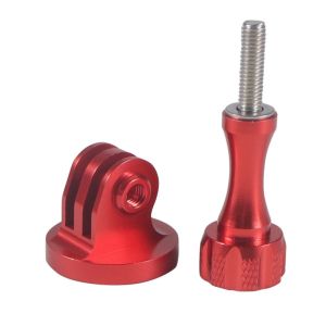 Giá Đỡ Xe Đạp Hợp Kim Nhôm Cho GoPro DJI Insta360 - Giá Đỡ Đa Năng Cho Xe Máy Với Ốc Vít 1/4 Tương Thích Với Camera Hành Trình 6 5Pro 4 X5 X4