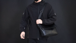 GLADIO Tas Selempang Anti Simple Premium Hitam Air Dalbert Sling Terbaru GLD062B5 Bag Pria Casual