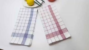 Mixed 3/6/9/12 Pack 45Cm*60Cm Checkered Napkins Kitchen Cloths Multi-Purpose Cleaning Cloths for Kitchen Utensils