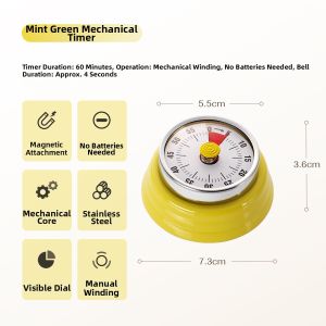 BANKAYI | Self-discipline Timer Kitchen Reminder Clock