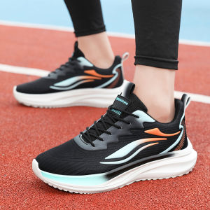 Ultra-Light Shock-Absorption 46 Size Mens Running Shoes Spring Autumn Fashion Casual Sneakers Breathable Mesh round Toe Rubber Sole