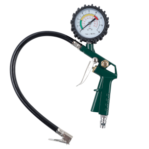 220 PSI Precise Tire Pressure Gauge JP Convenient Pressure Regulation Durable Hose Inflator Pump for SUV/Bike/Truck Tire Repair