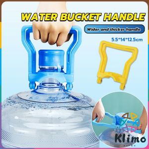 KLIMO Multifunctional Creative Round Handle for Water Barrel Folding Holder Handle Lifter Blue Yellow