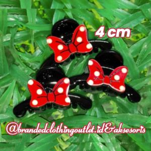 JEPITAN RAMBUT MICKEY MINNIE PREMIUM / JEDAI KARAKTER MINNIE MICKEY MOUSE  / JEPIT RAMBUT IMPORT /  JEPITAN RAMBUT KWALITAS BAGUS / AKSESORIS RAMBUT - 1 PCS | JPM-786542