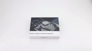 RYSJM | Crystal Paddle Button Start Knob Crystal Knob 4-Piece Stick Handle Set For BMW Car Accsesories For G60 G61 G68 G70 IX I20 X3 G48