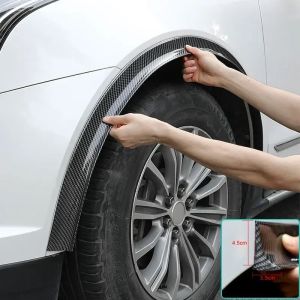 For Car 2/3.5/4.5cm\*1.5M Fender Flares Arches Wing Extenders Wheel Eyebrow Anti-collision Strip Mudguard Lip Cover Scratch Proo
