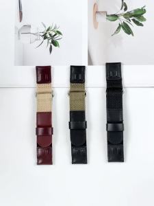 Watch Band For OMEGA For SEIKO Nylon Leather Quick Release Army Military Style Sport Wrist Straps For Men Women 19mm 20mm 22mm