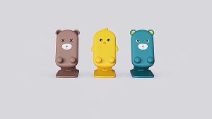 Stand Phone Holder HD 40 Holder Meja Universal buat Hp Tablet Lucu