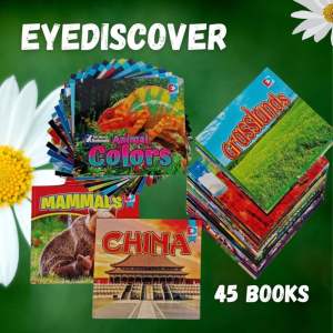 Eyediscover หนังสือความรู้รอบตัว ฉบับภาษาอังกฤษ สำหรับเด็กเล็ก เซต 45 เล่ม