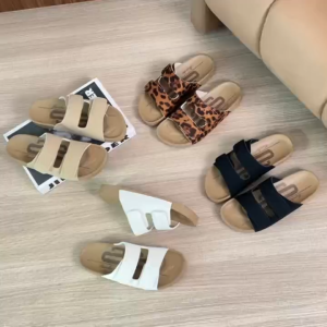 Marche Chic Womens Sandal Slide Platform Double Strap 3.5cm Comfortable Heel Suitable for Summer Slipper for Daily Wear