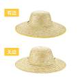 Farm Use Straw Outdoor Protection Breathable Barley Stalk Construction Site Womens Large Brim Hat Mens Sun Cap. 