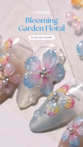 【Vainpot-SG】TOMONI Christmas Collective 5D Nail Art Stickers