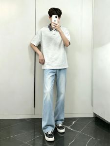 OUMULONG | Summer Lightweight Cool Touch Jeans