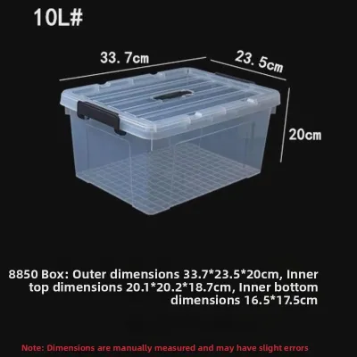SHANNAIER | Transparent Large Thick Storage Box