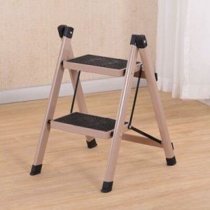 Home Use Two-Step Ladder Chair Car Wash Low Step Stool Non-Slip Iron Material Single Side Ladder Non-Insulated Stool