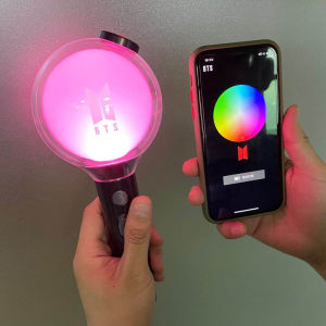 BTS Special Edition ARMY BOMB Ver.4 Support Light Bluetooth Bluetooth Peripheral Products Fan Lighting Color Changeable