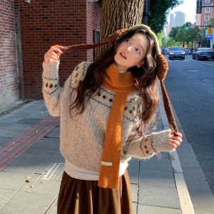 Mixd | Áo Sweater Vintage Đẹp Mắt Dày Ấm
