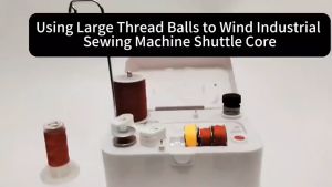 Bobbin Winder Mesin Jahit Bordir Komputer Otomatis Portabel  Mesin Gulung Benang Spool Otomatis