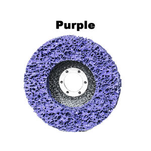 100/115/125mm Coral Disc Poly Strip Disc Grinder Disc Abrasive Wheel For Angle Grinder Rust Removal Cleaning Polishing Wheel