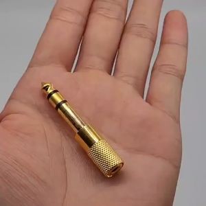 Jack 3.5 To 6.35 Audio Adapter 6.5mm To 3.5mm Converters Male Female Connector Headphone Plug