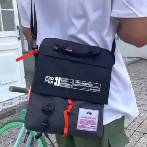 Tas Selempang Pria HAOSHUAI Waistbag Pria Wanita