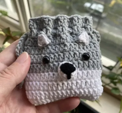 Crochet Shiba pouch DIY KIT PACK