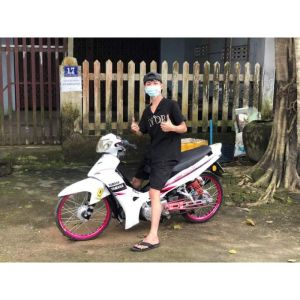Gắp phây Sirius 50+110cc+Jupiter+ Quây+Đrim+Cúp.Dài 50cm Kèm pass tăng sên và óc bắt phuộc ạ.